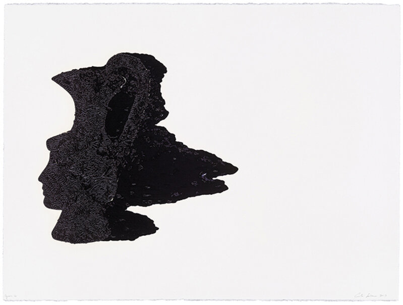 Analía Saban, ‘Head Vase (Spilled Interior)’, 2017, Print, Stenciled ink monoprint, Gemini G.E.L. at Joni Moisant Weyl