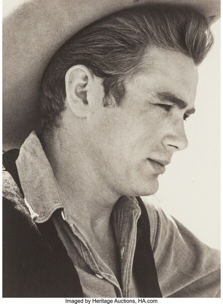 Sid Avery, ‘James Dean on Location for Giant in Marfa, Texas’, 1955