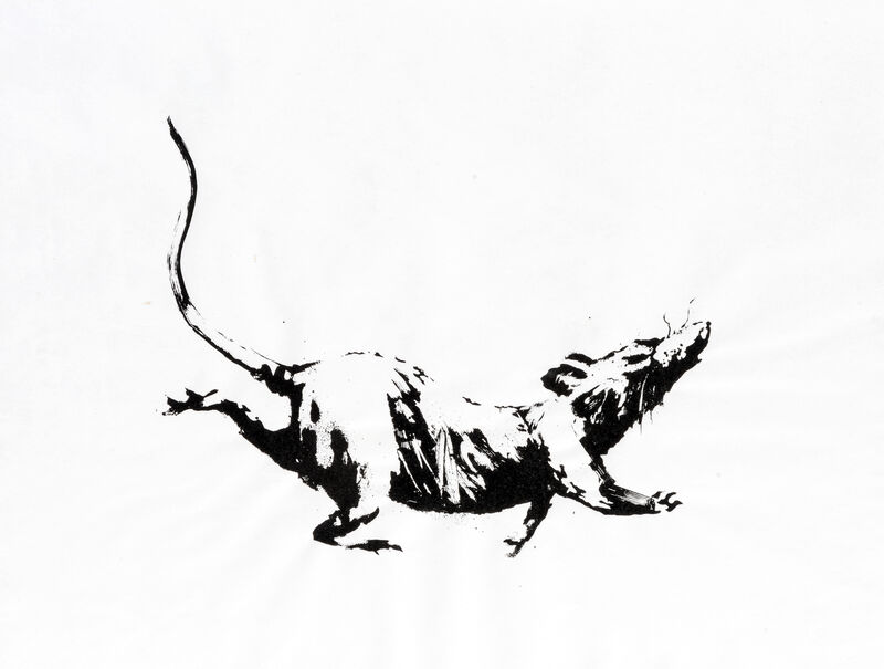 Banksy, ‘GDP Rat’, 2019, Ephemera or Merchandise, Screenprint on 50gsm paper, Tate Ward Auctions