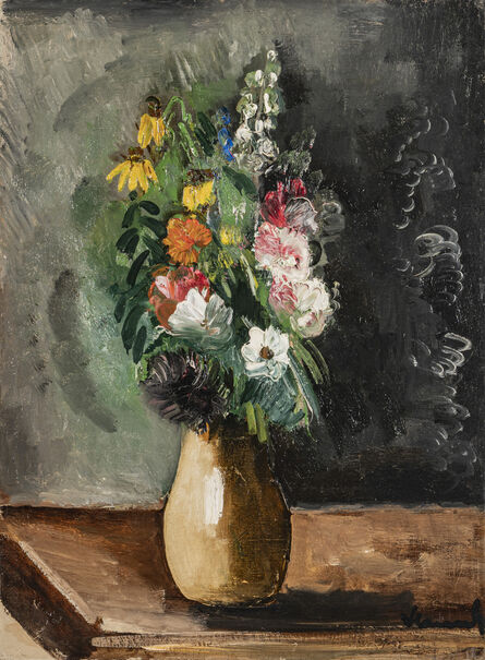 Maurice de Vlaminck, ‘Flowers in a vase’