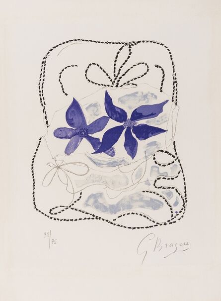 Georges Braque, ‘Untitled from Lettera Amorosa (See Vallier 187)’, 1963