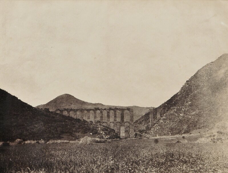 John Beasley Greene, ‘Aqueduct of Cherchell, Algeria’, 1855-56, Print, Salt print from a waxed paper negative, Skinner