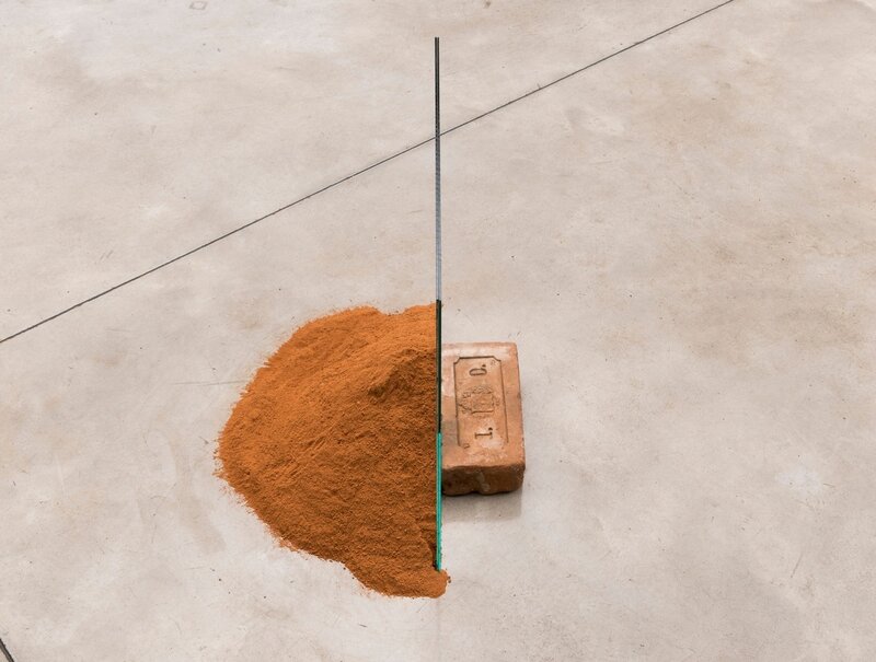Ding Musa, ‘unidade de construção (imperial) ’, 2018, Mixed Media, Brick and mirror, Galeria Raquel Arnaud