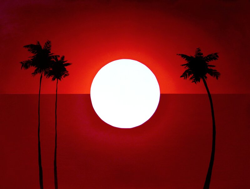Wouter van der Laan, ‘Miami Sunset’, 2015, Painting, Acrylic on panel, Galerie Rianne Groen