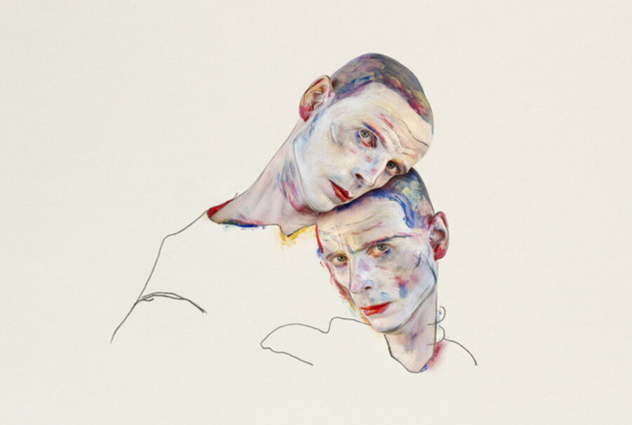 Double self portrait