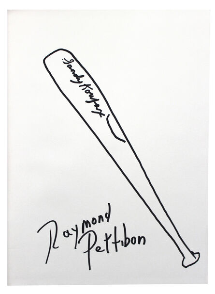 Raymond Pettibon, ‘Sandy Koufax Bat (Original Drawing)’, ca. 2001