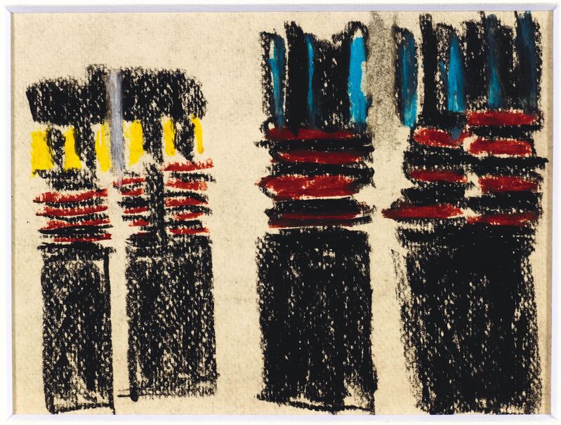 Aurelie Nemours, ‘Re Past 22C’, 1955, Drawing, Collage or other Work on Paper, Pastel on firm wove paper, Koller Auctions