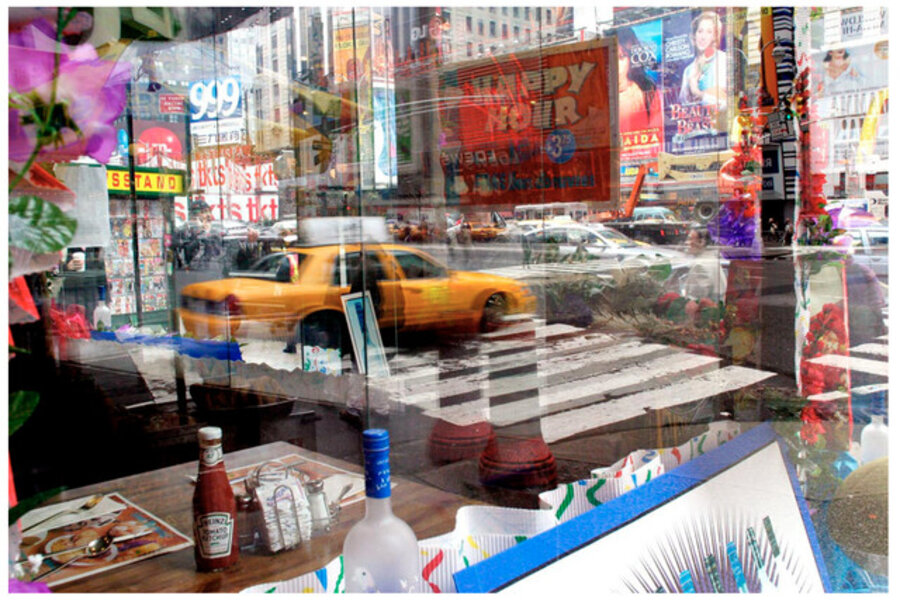 View From the Corner Table of Howard Johnson’s