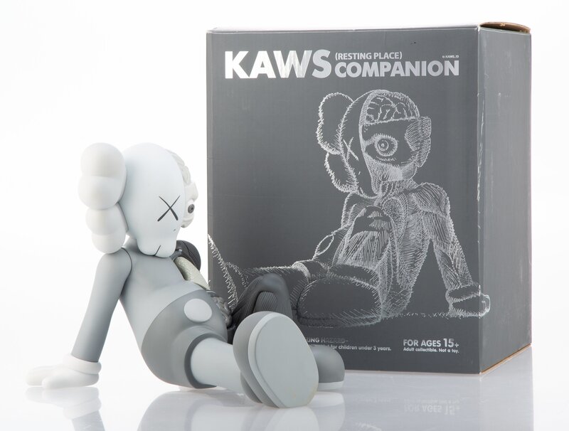 KAWS, ‘Resting Place Companion (Grey)’, 2013, Ephemera or Merchandise, Painted cast vinyl, Heritage Auctions