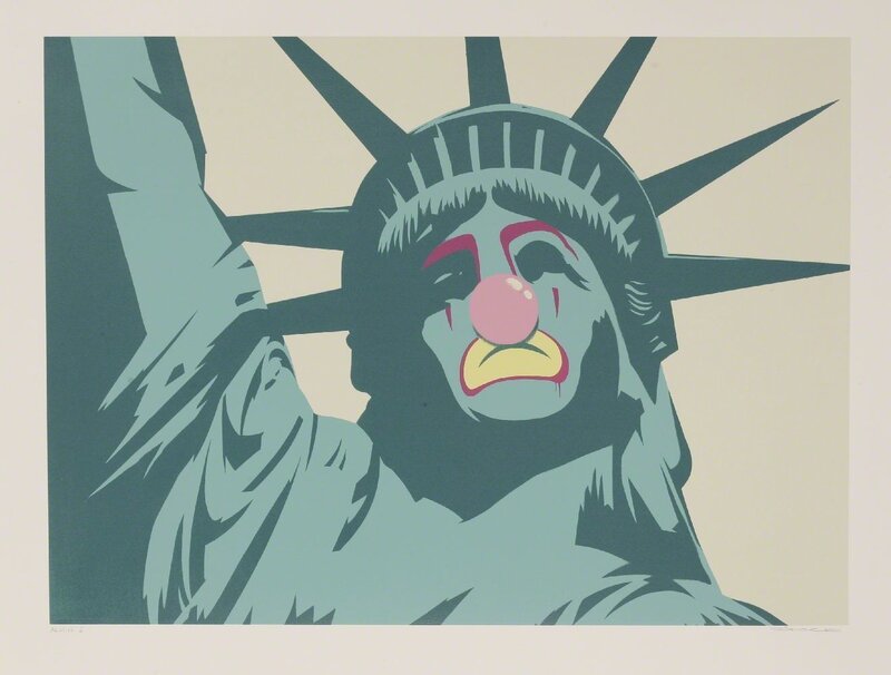 D*Face, ‘Statue Of Liberty’, 2008, Print, Screenprint in colours, Sworders