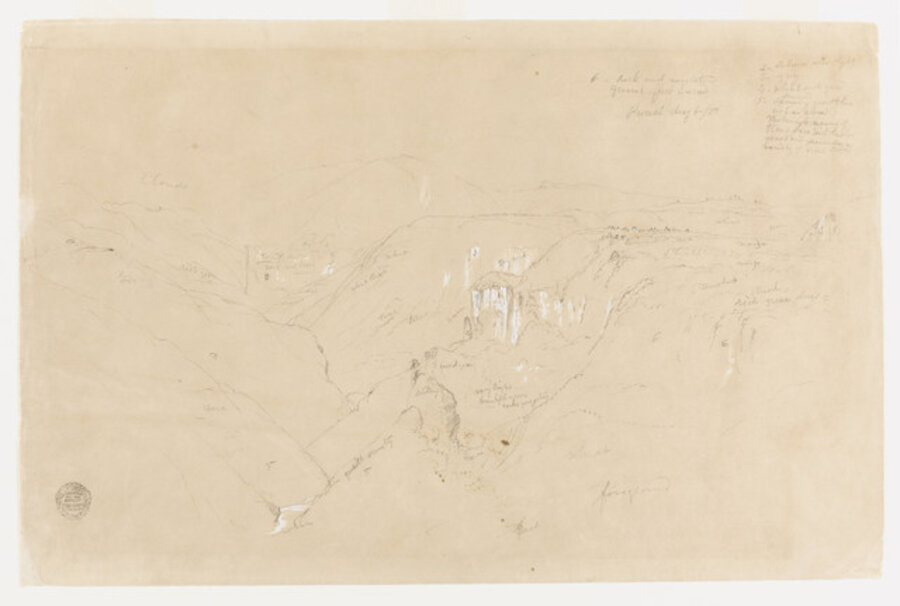 Landscape with Mount Purese, Colombia