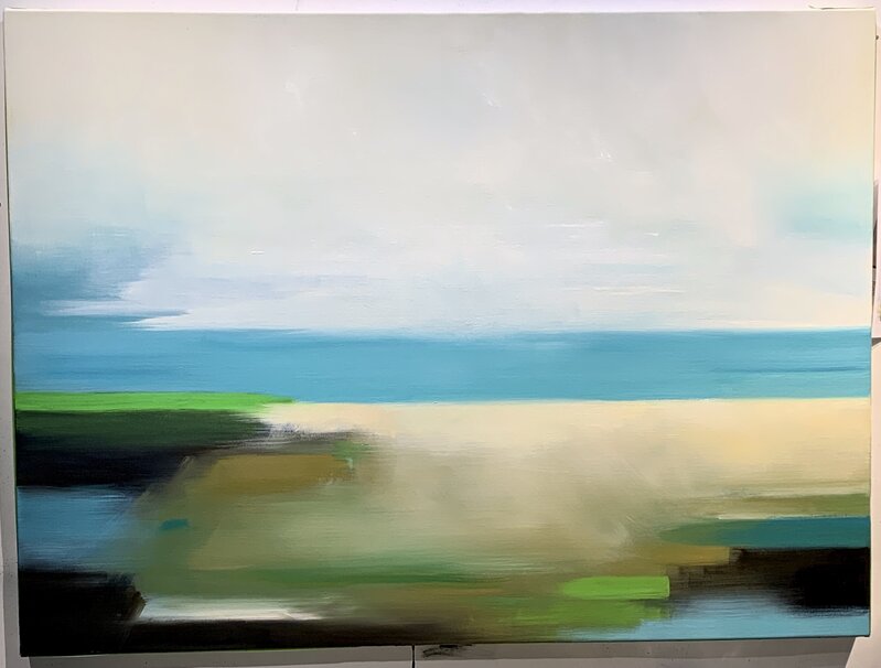 Liz Dexheimer, ‘Interchange Beach III’, 2020, Painting, Oil on canvas, Amy Simon Fine Art