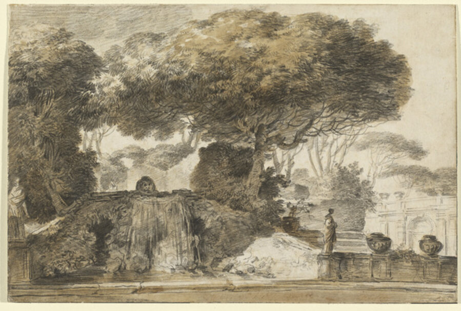 Park of an Italian Villa
