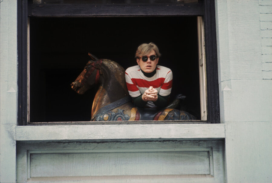 Andy WARHOL at Lexington avenue flat, NY 1966