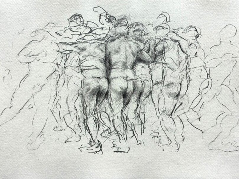 Study for Naked Ambition