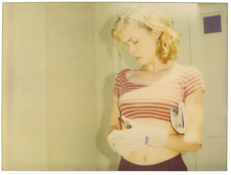 Stefanie Schneider, ‘House wife's Chores I (Suburbia)’, 2004, Photography, Digital C-Print, based on a Polaroid, Instantdreams