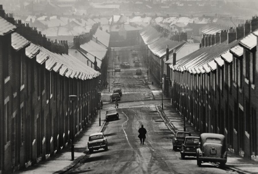 Kendal Street in Snow, Byker