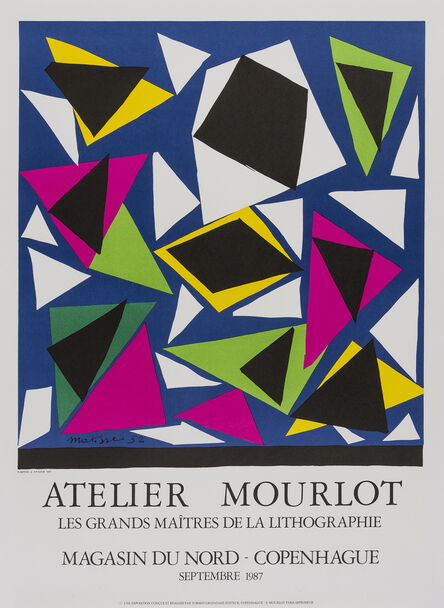Raoul Dufy, ‘Atelier Mourlot’, 1987