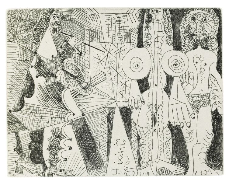 Pablo Picasso, ‘Fernando de Rojas: La Célestine’, 1971, Print, The complete book comprising 66 etchings and aquatints on Richard de Bas laid paper, Christie's
