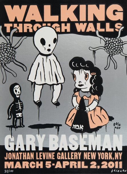 Gary Baseman, ‘Walking Through Walls’, 2011