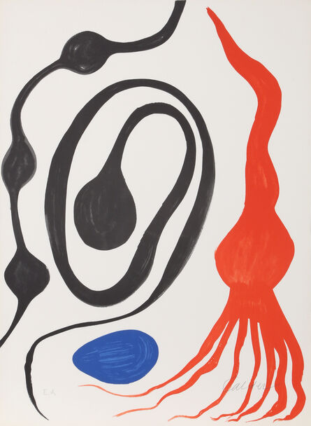Alexander Calder, ‘Sea Creatures (Squid)’, 1976