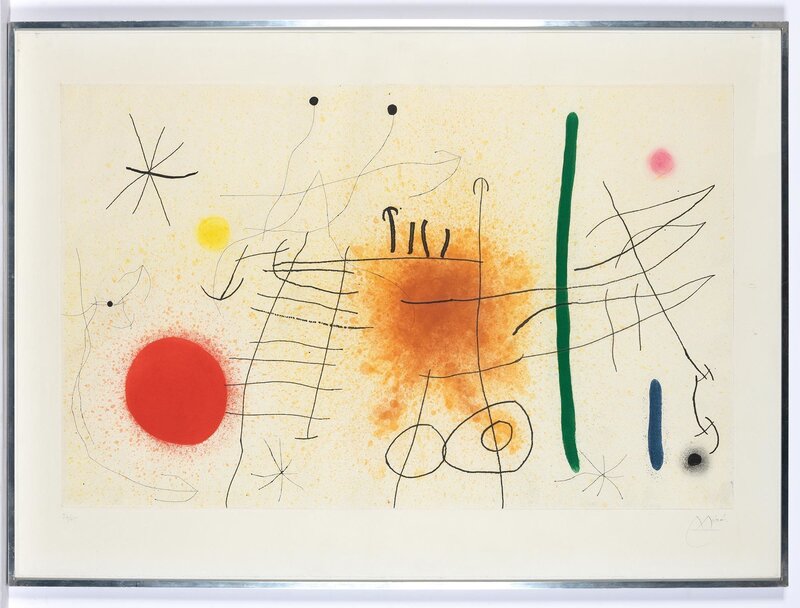 Joan Miró, ‘Partie De Campagne II (Dupin 431)’, 1967, Print, Color etching and aquatint, Doyle