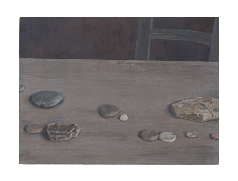 Albrecht Schäfer, ‘Steine 10’, 2018, Painting, Öl auf Holz, PRISKA PASQUER