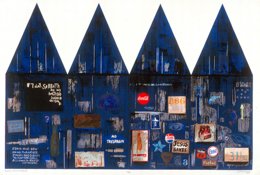 Dream Building (Blue)