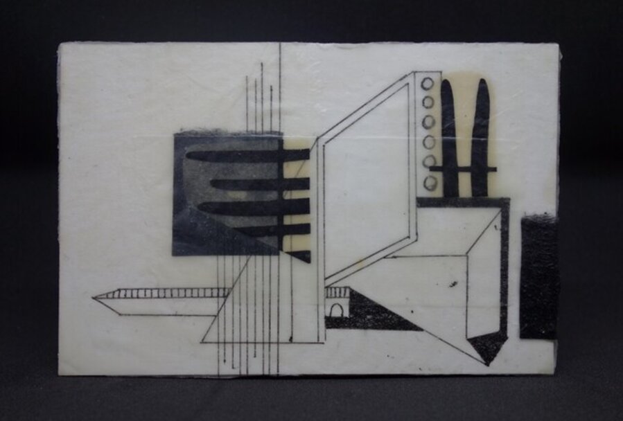 Encaustic Drawing #8
