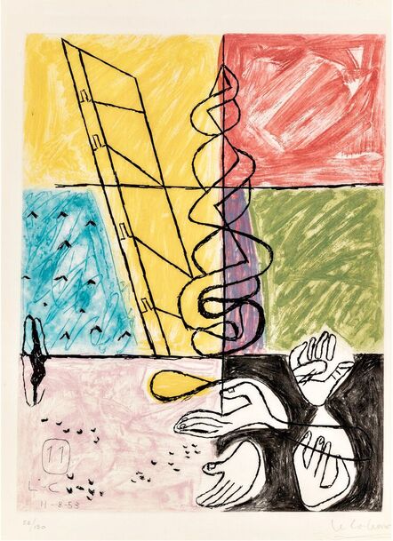 Le Corbusier, ‘Unite (PLANCHE 11)’, 1953