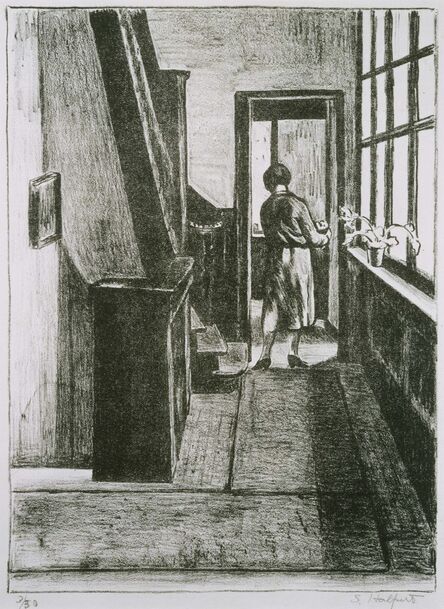 Samuel Halpert, ‘The Hallway’, 1921
