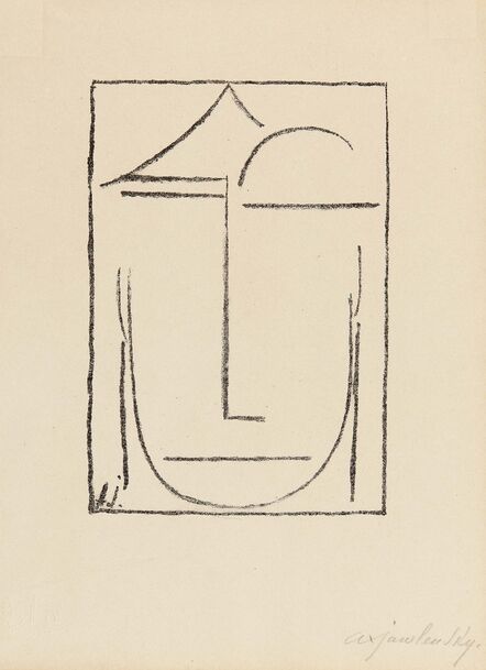 Alexej von Jawlensky, ‘Kopf I’, 1922