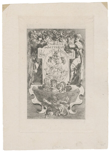Félicien Rops, ‘Le Parnasse satyrique de Théophile de Viau. ’, 1864