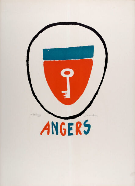 Sonia Delaunay, ‘Angers - Hand-signed’, ca. 1970