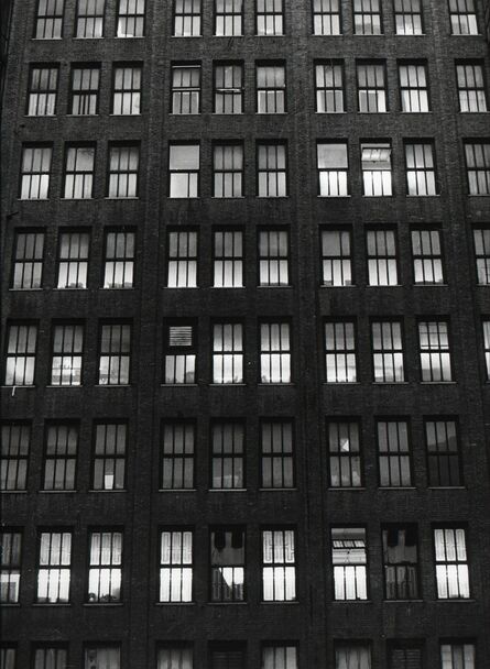 Rudy Burckhardt, ‘Factory Building I (Factory Windows)’, 1979