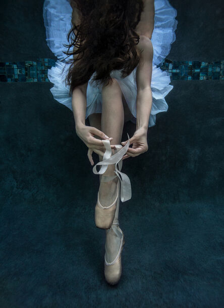 Alex Sher, ‘Pointe (underwater photograph - archival pigment print 1of 24 on paper 36”x26”)’, 2017