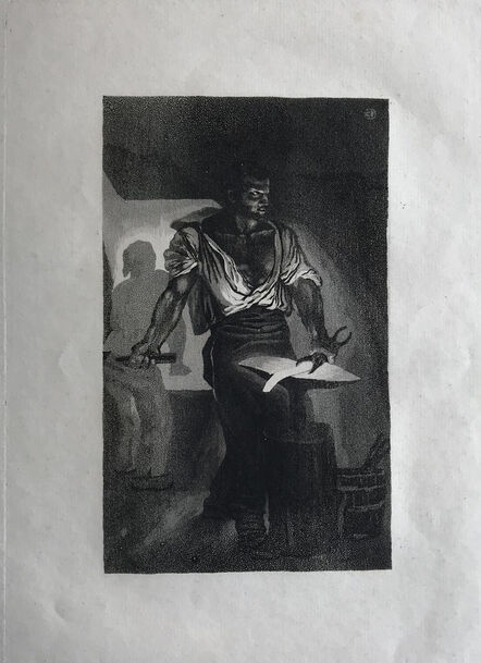 Eugène Delacroix, ‘Un Forgeron/A Blacksmith’, 1833