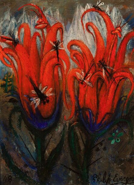 Philip Evergood, ‘Desert Plants’, 1948