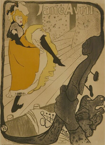 Henri de Toulouse-Lautrec, ‘Jane Avril’, 1893