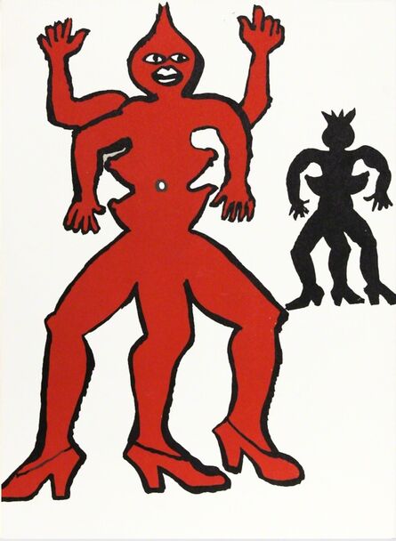 Alexander Calder, ‘Two Acrobats from Derrière le Miroir’, 1975