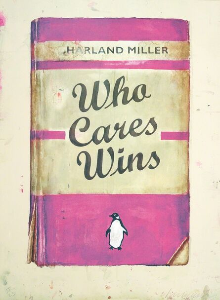 Harland Miller, ‘Who Cares Wins, from Artists with Liberty: Save Our Human Rights Act’, 2016