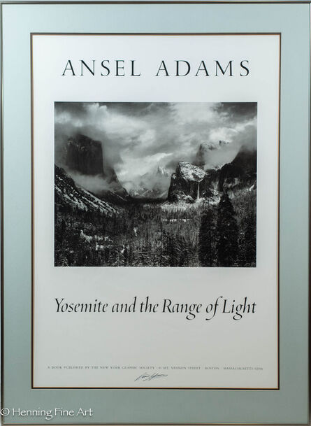 Ansel Adams, ‘Yosemite and the Range of Light’, 1981
