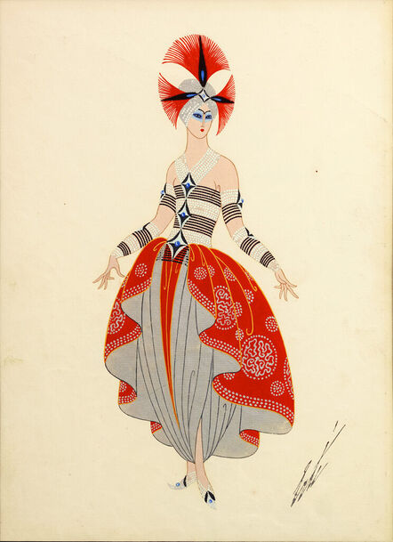 Erté, ‘Costume Oriental’, 1926