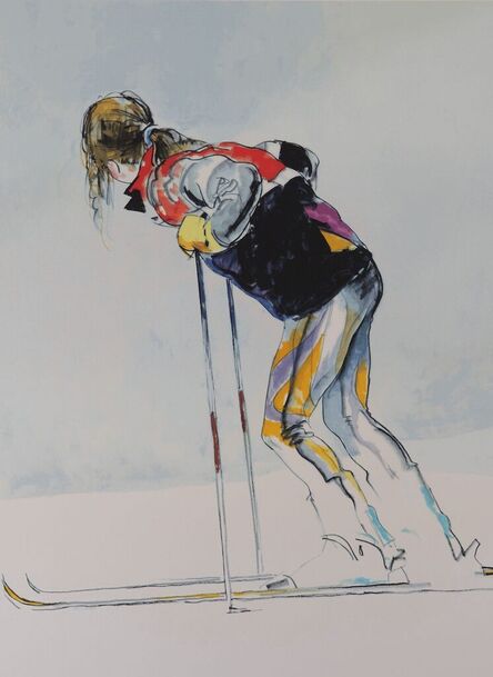 Donald Hamilton Fraser, ‘Skier Resting’, 1996