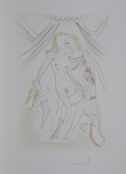 Salvador Dalí, ‘Hommage a Albrecht Durer Vrnus, Mars et Cupidon’, 1971
