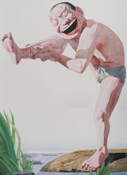 Yue Minjun, ‘Smile and the World Smiles With You (Smile-ism No. 6)’, 2006