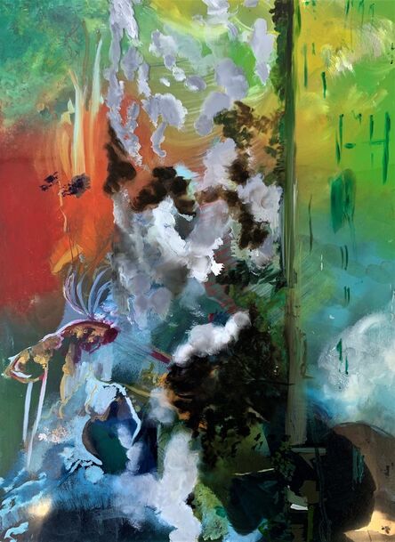 Degard, ‘Constable's Haywain (Landscapes) Aura Conscious ’, 2020