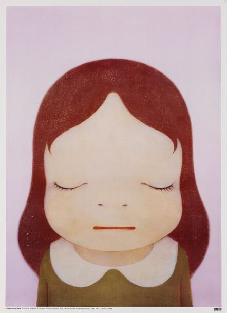 Yoshitomo Nara, ‘Cosmic Girl: Eyes Closed’, 2008