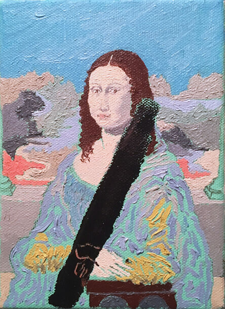 Macauley Norman, ‘Mini Mona Lisa Defaced’, 2020