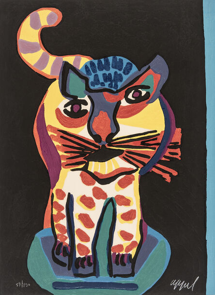 Karel Appel, ‘Circus 19 - Le chat clown’, 1978